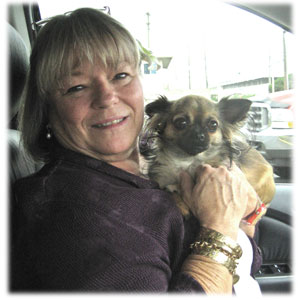 Kathy Vail with Pua